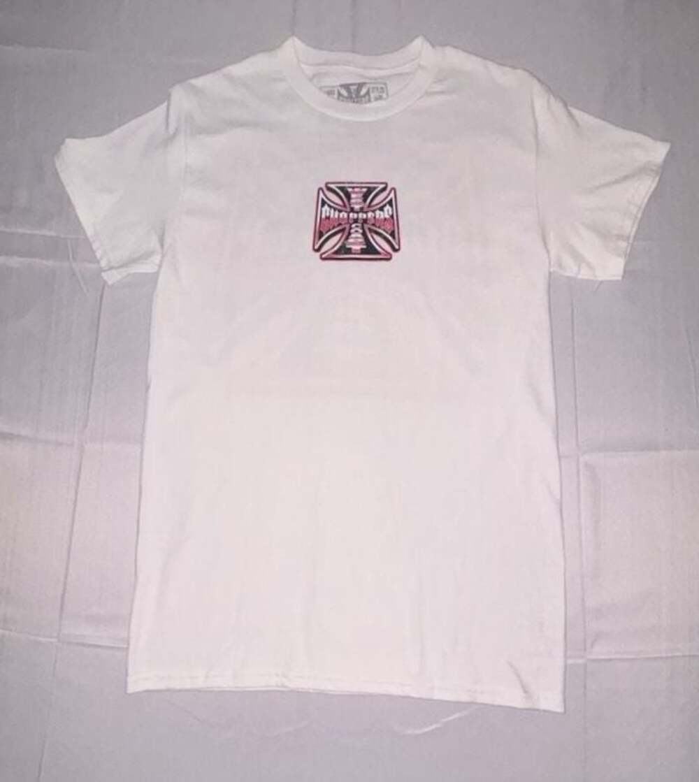 West Coast Choppers Cross Logo Graphic T-Shirt